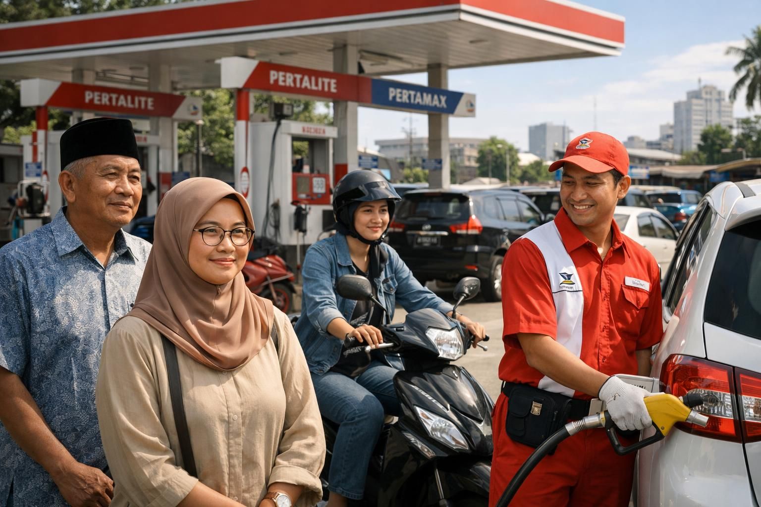 bahlil mengimbau warga untuk tidak panik dalam membeli bbm dan menggunakannya sesuai kebutuhan demi menjaga ketersediaan dan stabilitas.