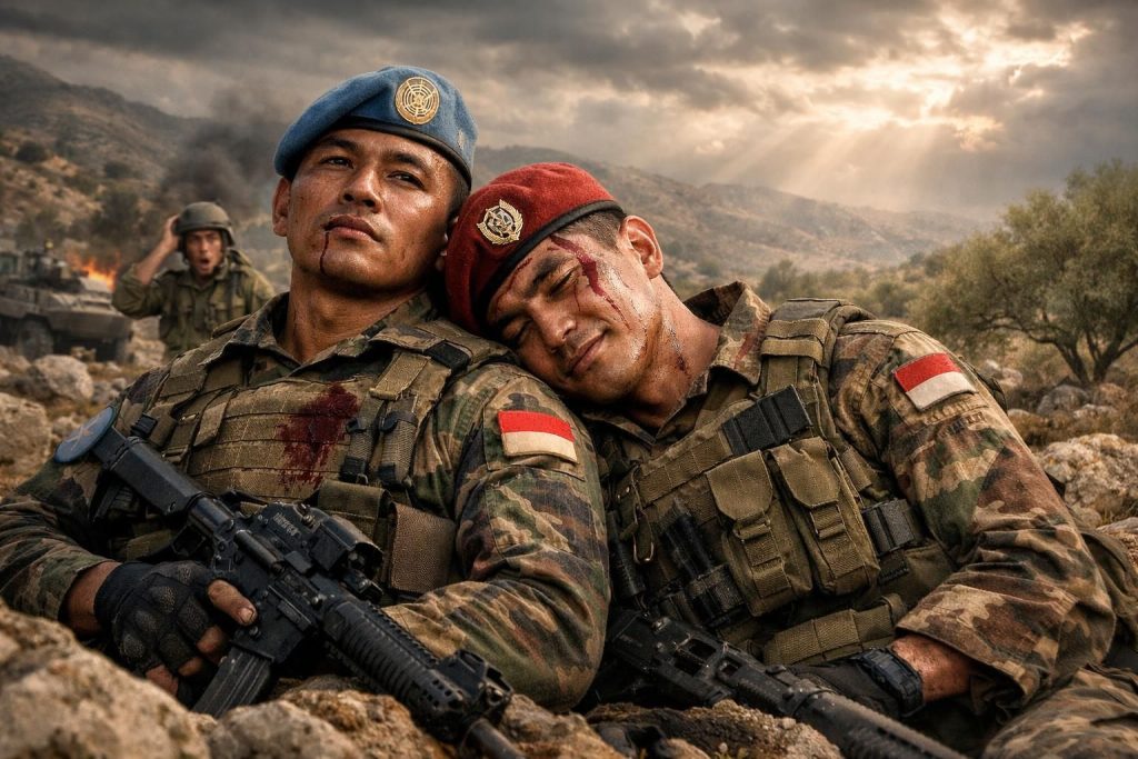 dua prajurit tni gugur dalam misi di lebanon, israel memberikan respons mengejutkan yang menarik perhatian dunia. baca selengkapnya di detiknews.