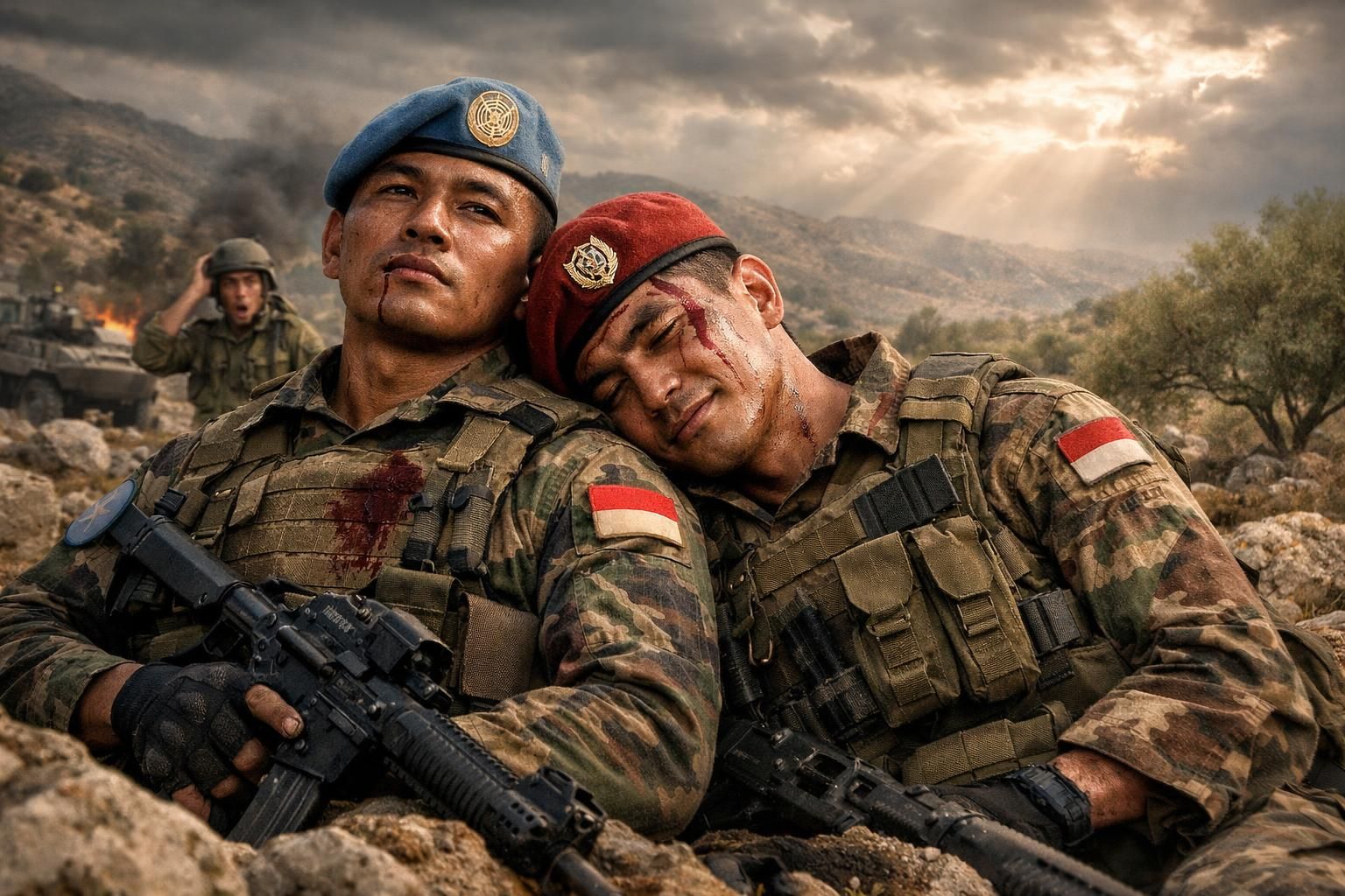 dua prajurit tni gugur dalam misi di lebanon, israel memberikan respons mengejutkan yang menarik perhatian dunia. baca selengkapnya di detiknews.