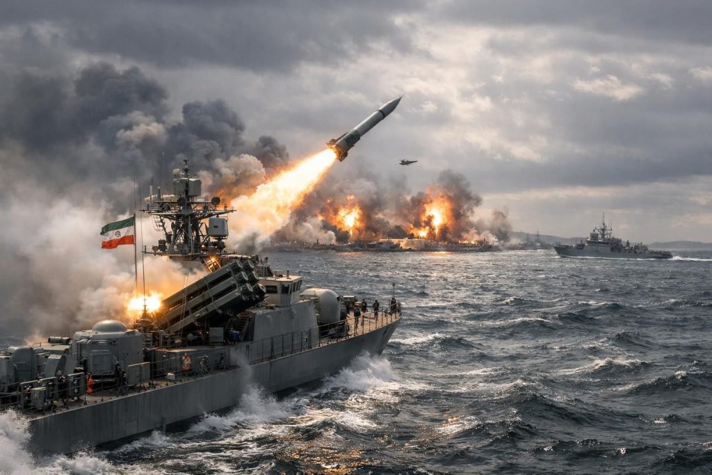 iran meluncurkan serangan terbaru yang menargetkan pangkalan militer as dan israel di kawasan teluk. ikuti perkembangan berita terkini hanya di detiknews.