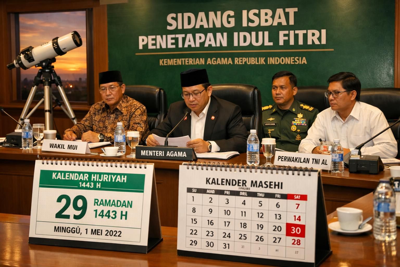 pemerintah mengumumkan tanggal resmi lebaran idul fitri 2026 jatuh pada 1 syawal 1447 h, bertepatan dengan 21 maret 2026. simak hasil sidang isbat dan implikasinya bagi masyarakat dalam informasi terbaru dari universitas negeri surabaya.