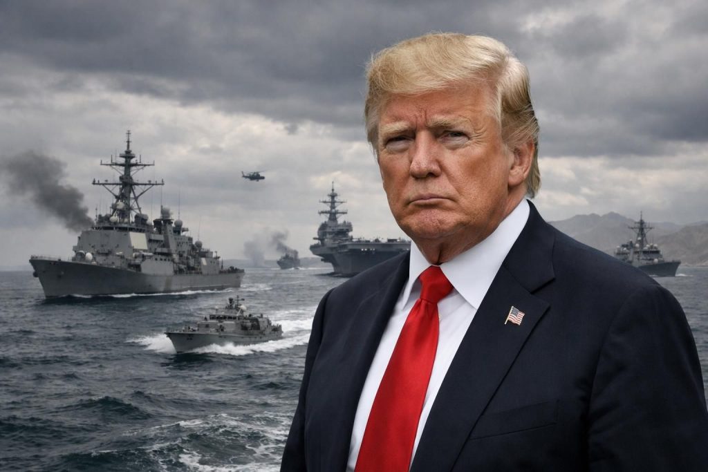 trump mengancam akan menyerang iran dengan kekuatan 20 kali lipat jika selat hormuz tetap ditutup, meningkatkan ketegangan di kawasan.