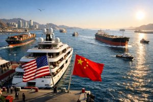 berita terbaru: trump resmi membuka selat hormuz secara permanen untuk china dan dunia, memperkuat hubungan internasional dan perdagangan global - cnbc indonesia.