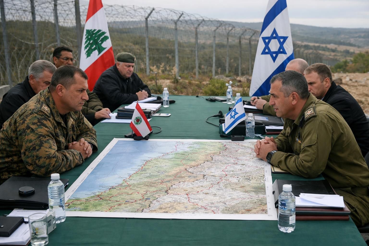israel memulai negosiasi dengan lebanon mengenai penyerahan senjata hizbullah untuk meredakan ketegangan dan mencari solusi damai di wilayah tersebut.