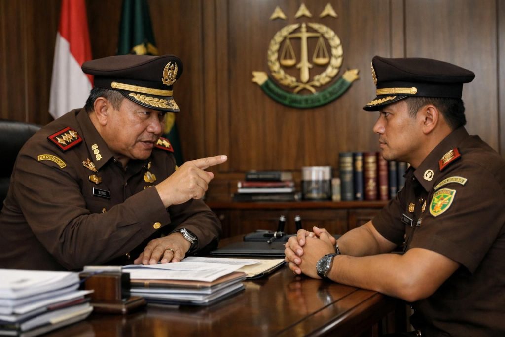 kajati sumut memberikan peringatan tegas kepada kajari karo terkait kasus amsal sitepu, menunjukkan komitmen penegakan hukum yang kuat di sumatera utara.