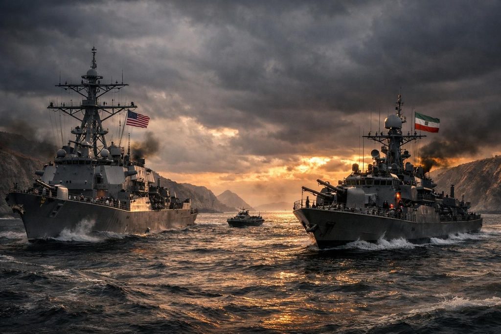 ketegangan antara as dan iran meningkat dengan trump resmi memberlakukan blokade di selat hormuz, menambah ketidakstabilan geopolitik global - cnbc indonesia.