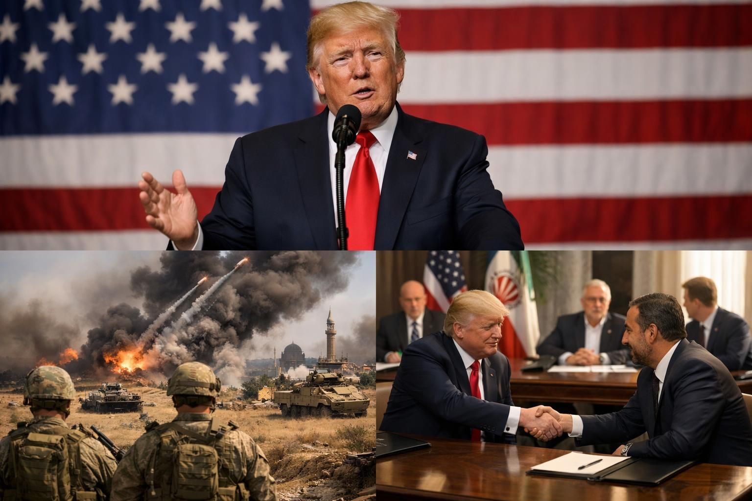 ikuti kronologi lengkap pernyataan donald trump dari awal konflik iran hingga tercapainya kesepakatan gencatan senjata, hanya di detiknews.