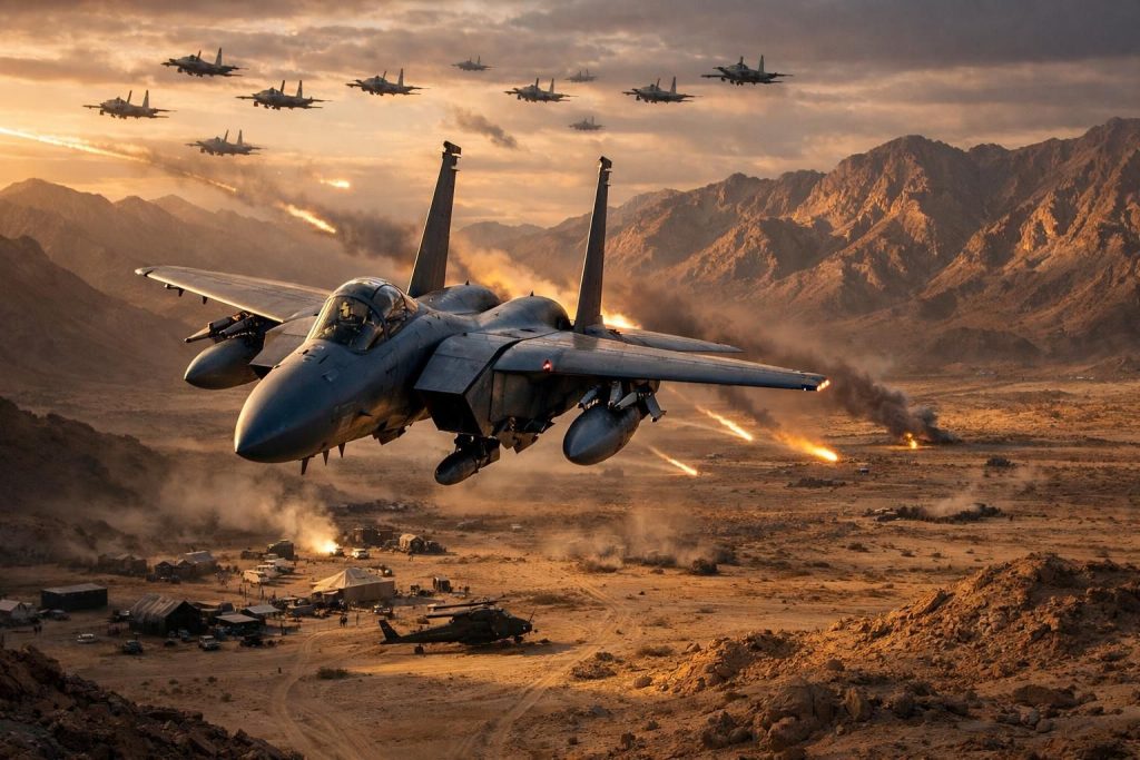 misi dramatis menyelamatkan kru f-15 di iran: kisah dari puluhan jet tempur hingga jejak cia yang mengungkap operasi rahasia.