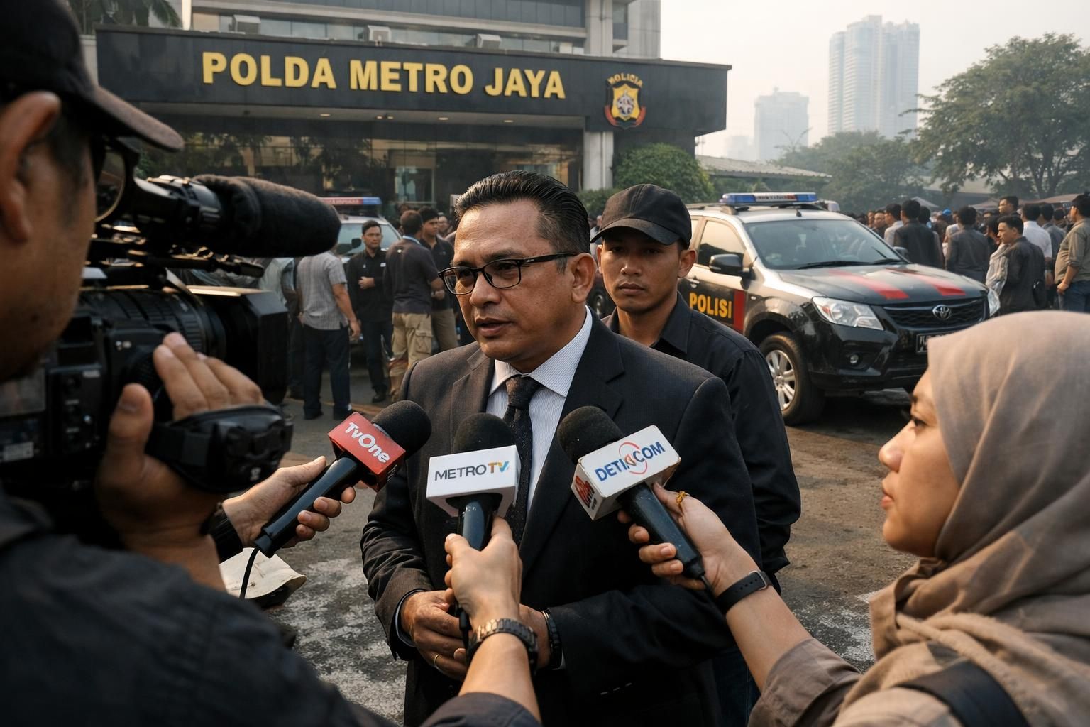 pengacara membongkar detail penangkapan roy suryo dan dr tifa dalam kasus terbaru yang penuh kontroversi, hanya di detiknews.