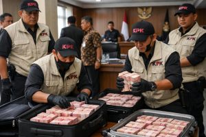 kpk mengamankan rp 2 miliar dalam operasi tangkap tangan terkait bupati pemalang anom widiyantoro, seperti dilaporkan detiknews.